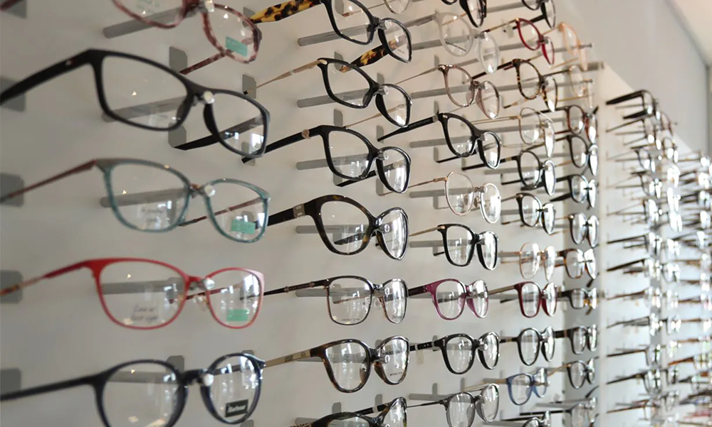 glasses rack
