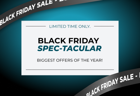 black friday prescription glasses online banner